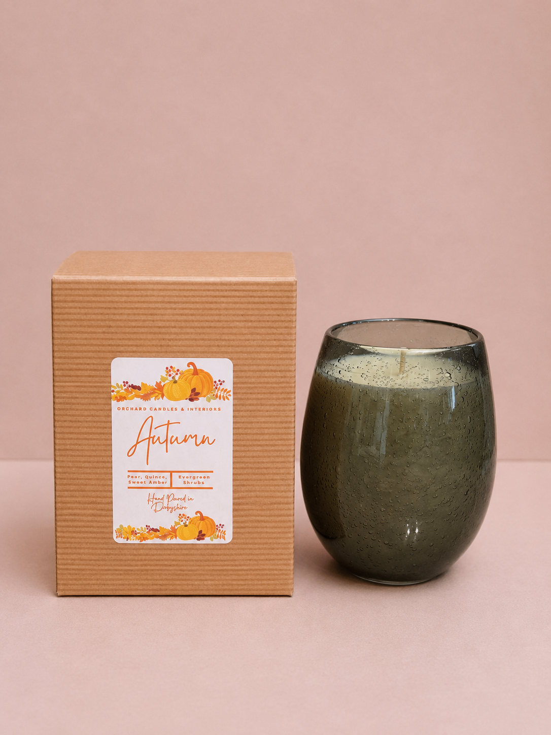 Grey Bubble Renee Candle