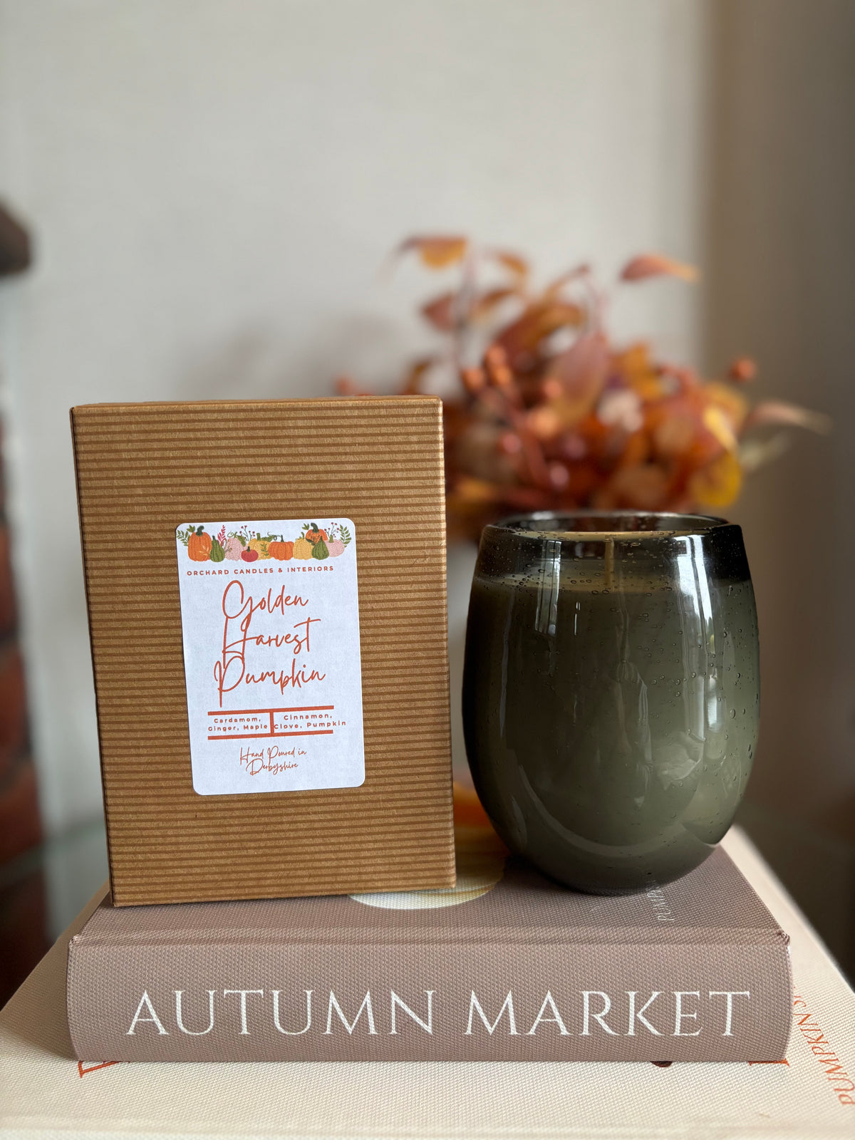 Grey Bubble Renee Candle