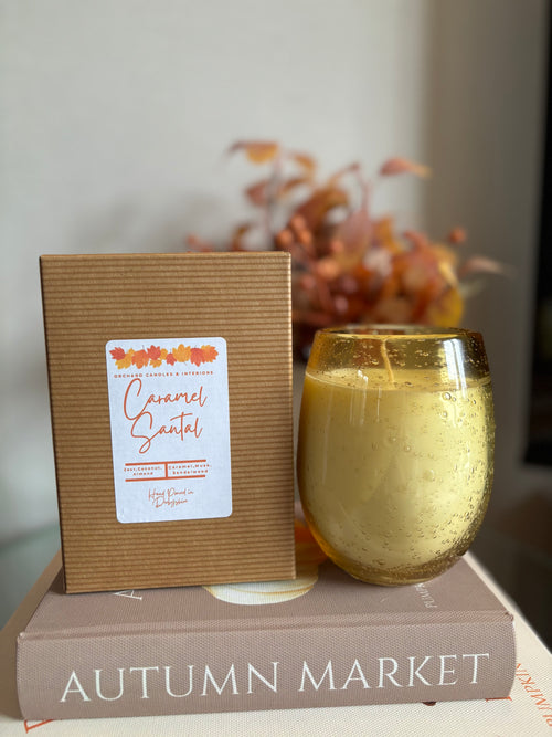 Amber Bubble Renee Candle