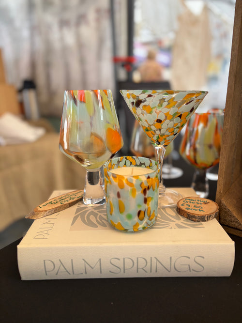 Citrus Large Drinking Glass