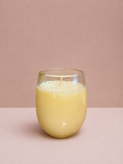 Amber Bubble Renee Candle