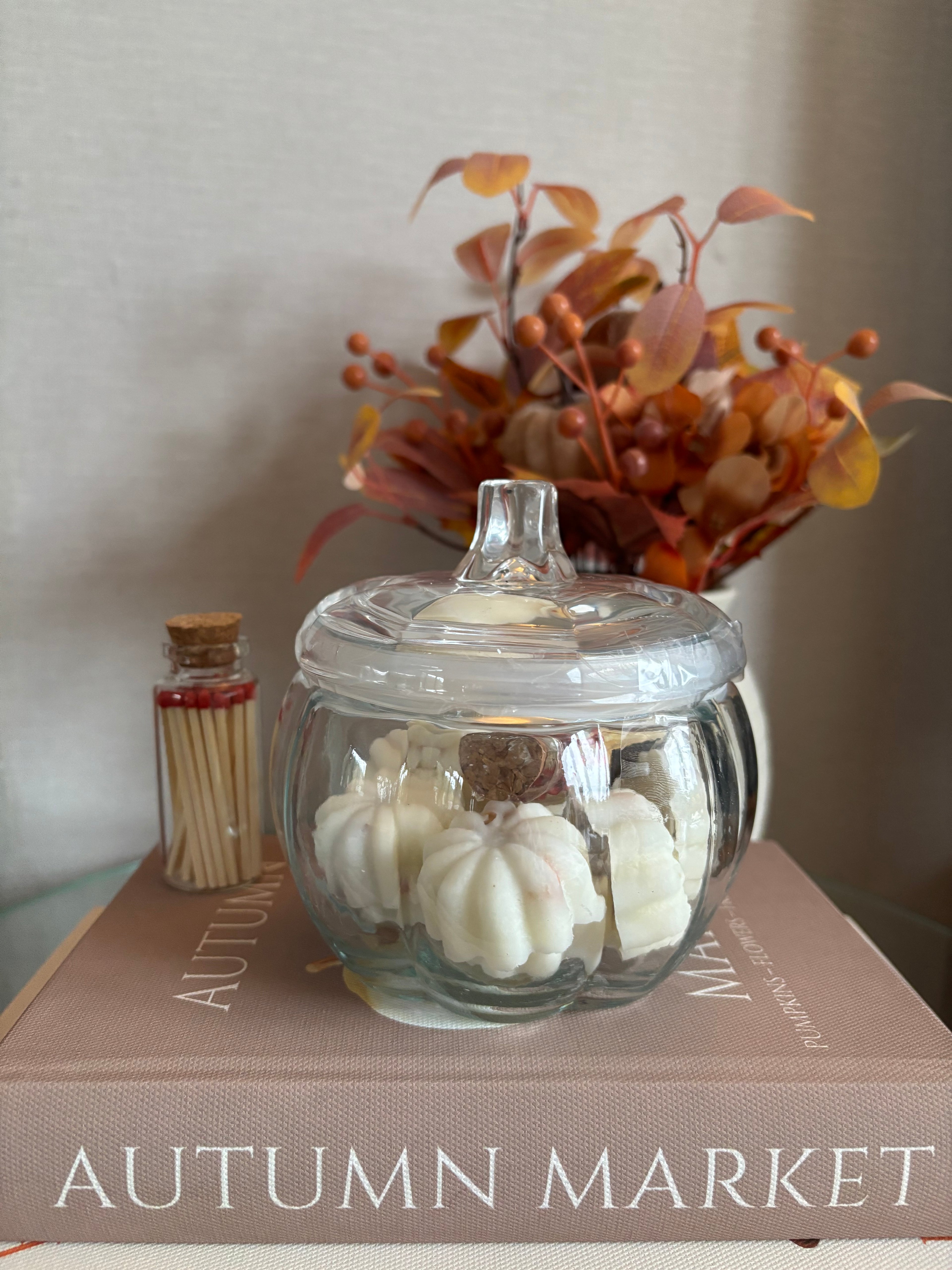 Pumpkin Wax Melt Jar