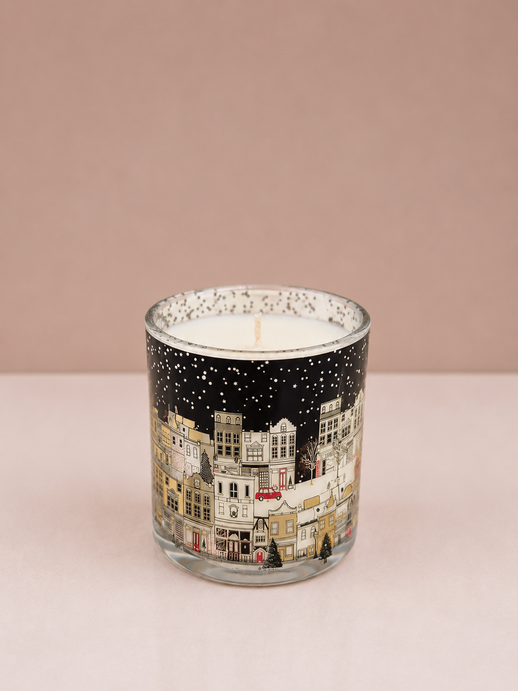 London Townhouse Christmas Candle